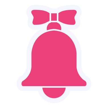bell simple web illustration icon