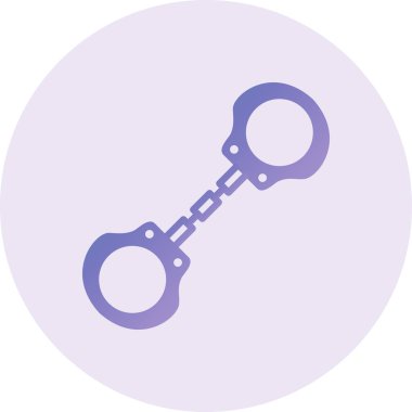 Kelepçe Vektör Kabartma Simgesi Tasarımı