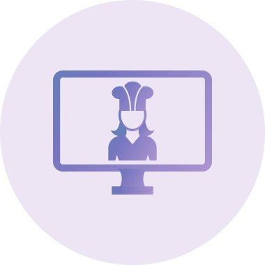 Color cooking vector illustration icon 