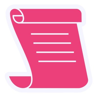 Mailing color  icon, vector illustration