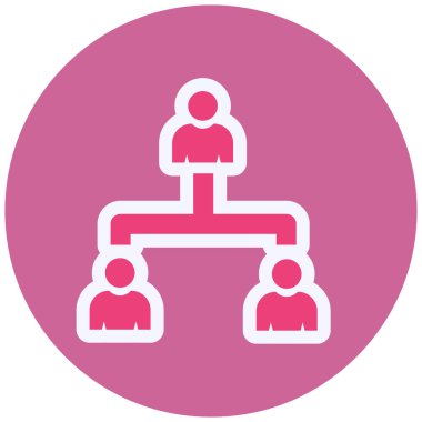 Management vector icon modern simple design