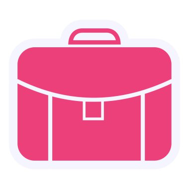briefcase, web icon simple illustration