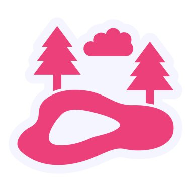 modern simge vektör illüstrasyonu