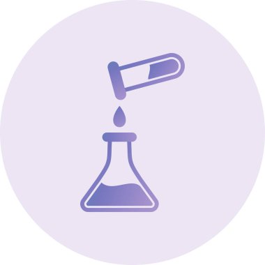 Modern simge vektör illüstrasyonunu dökün