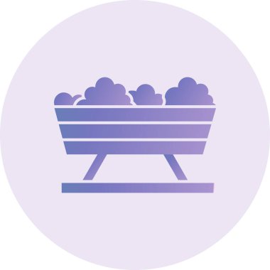  Trough. web icon simple illustration