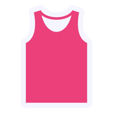 Tişört. Basit illüstrasyon