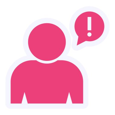 Complaint vector icon modern illustration