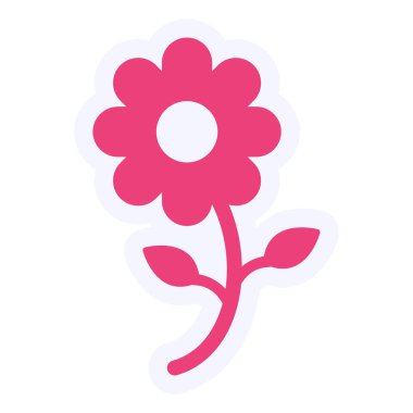 simple and beautiful illustration of flower with petals 