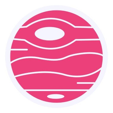 Venüs modern simge vektör çizimi