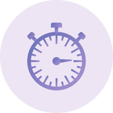 Kronometre simgesi çizimi