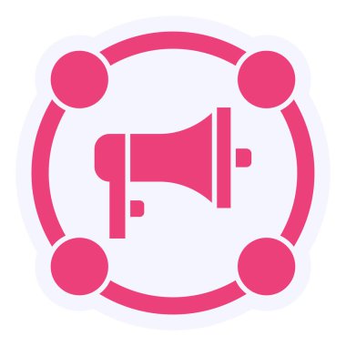 Marketing web icon vector illustration