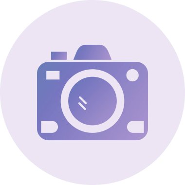 Oyuncak Kamera Vektörü Kabartma Simgesi Tasarımı