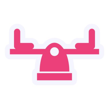 Deniz Testere simgesinin vektör illüstrasyonu