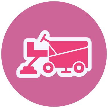 İnşaat. Web simgesi basit illüstrasyon