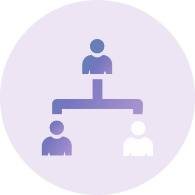 Management vector icon modern simple design