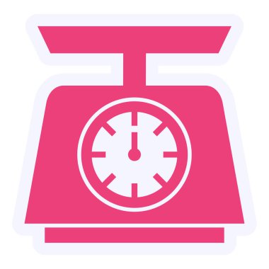 scales. web icon simple design. Weight Scale