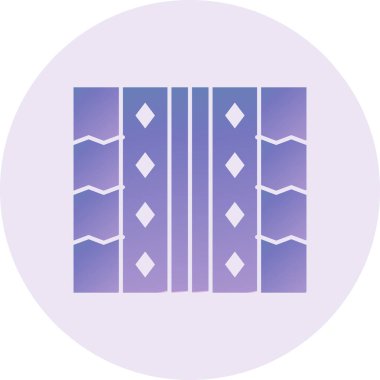 vector illustration of pattern cloth