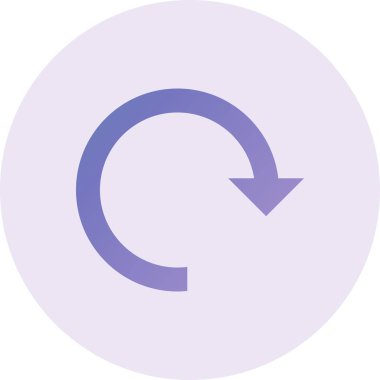 reload icon, simple web illustration