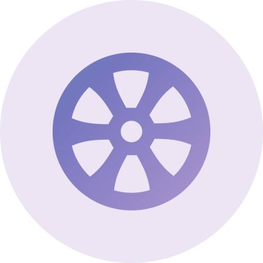 Rim Vektör Şekil Simgesi Tasarımı 