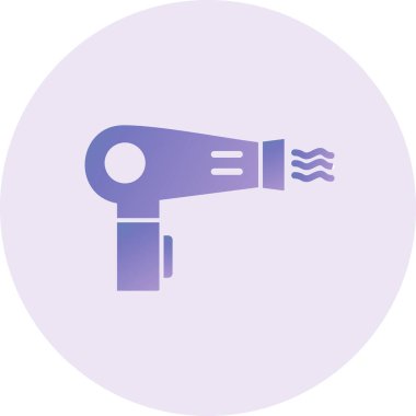 hair dryer. web vector icon