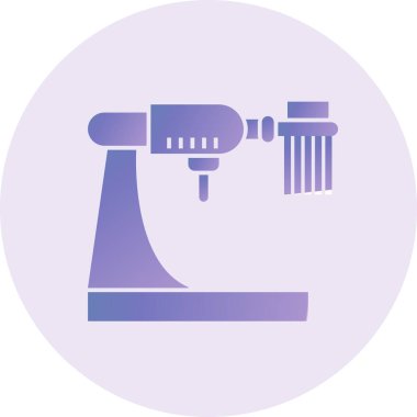 vector illustration of Pasta Machine