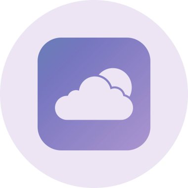 vector illustration of Weather App icon