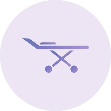 vector illustration of Stretcher icon