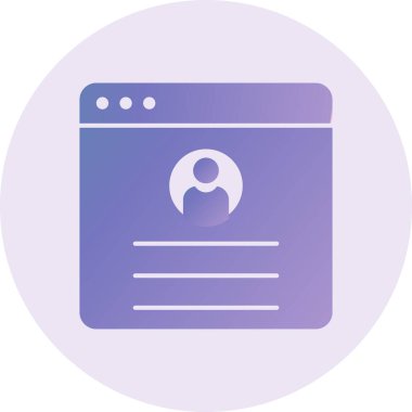 Dosya simgesinin vektör illüstrasyonu