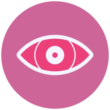 eye icon, vector illustration. Vision 