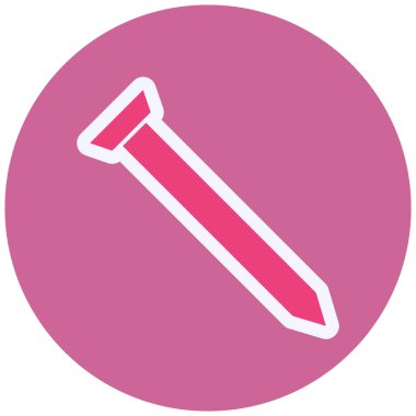 Kalem. Web simgesi basit illüstrasyon