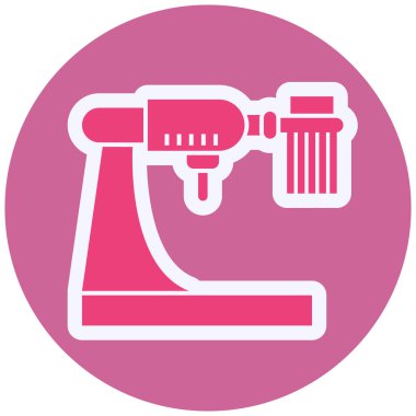 vector illustration of Pasta Machine