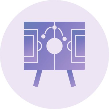 football icon. simple illustration