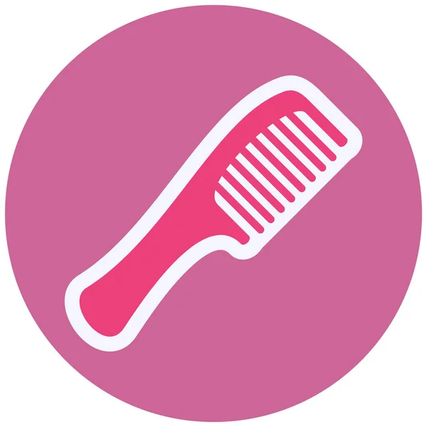 Hair Comb Icon Trendy Flat Style Illustration — Stockvektor