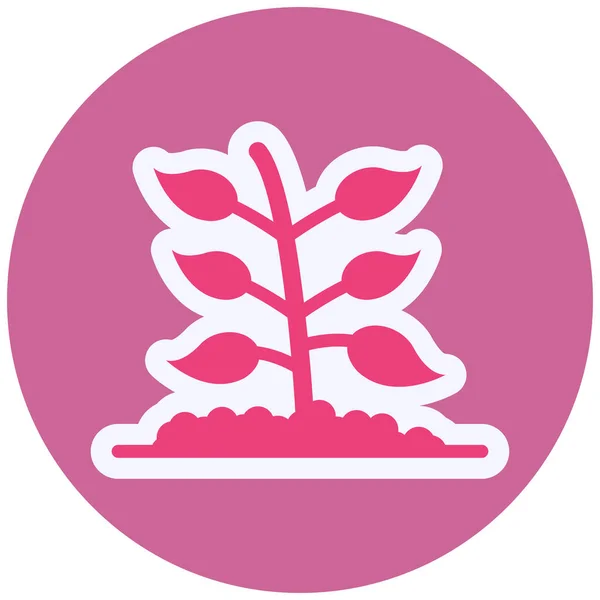 Agriculture Vector Web Flat Icon — 图库矢量图片