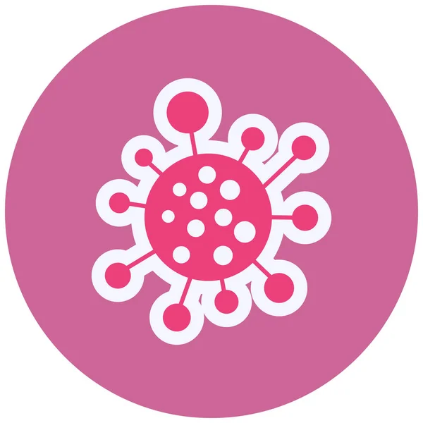 Vector Illustration Virus Icon — Stock Vector