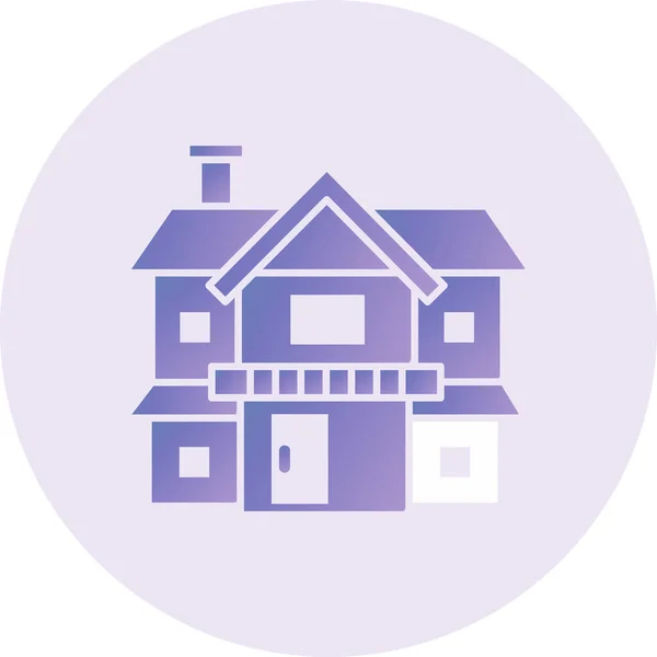 House Icon Vector Illustration — Stock Vector