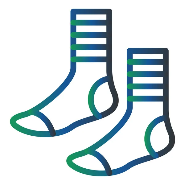 Векторна Ілюстрація Шкарпеток — стоковий вектор