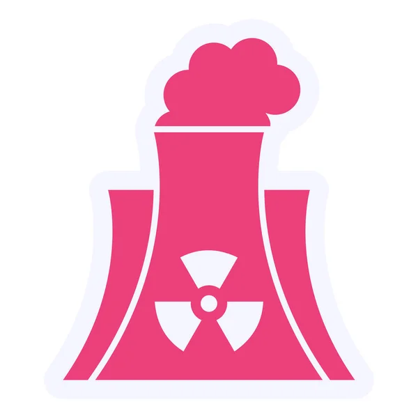 Nuclear Science Experiment Vector Illustration — ストックベクタ