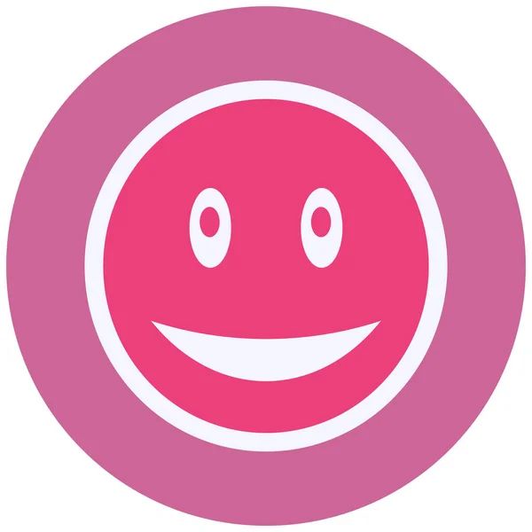 Vector Smile Icon Illustration — Wektor stockowy