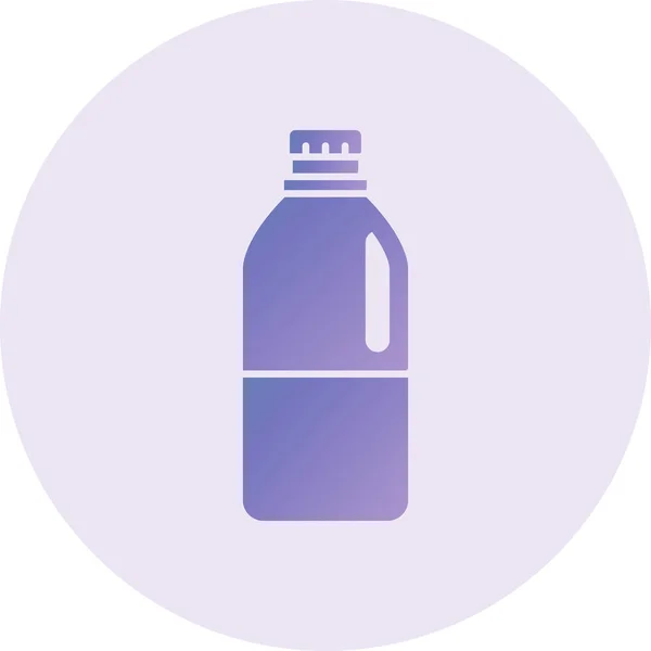 Milk Vector Glyph Icon Design — Stockvektor