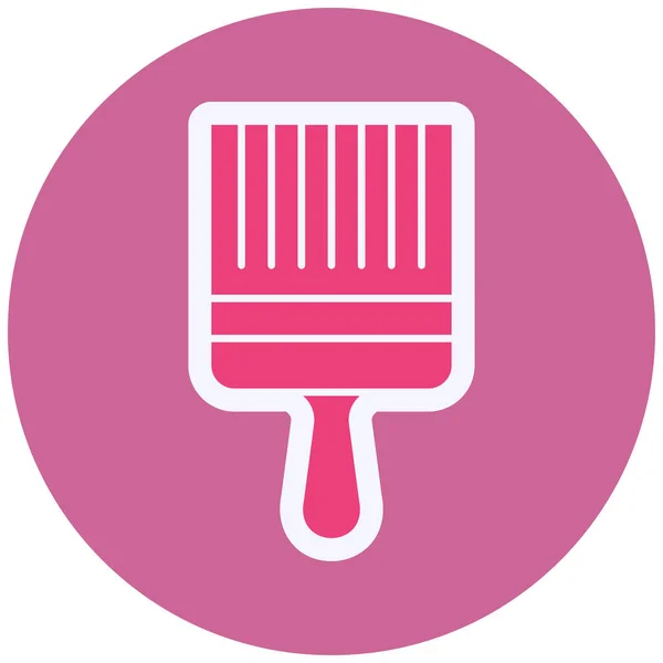 Paintbrush Tool Vector Glyph Icon Design — Archivo Imágenes Vectoriales