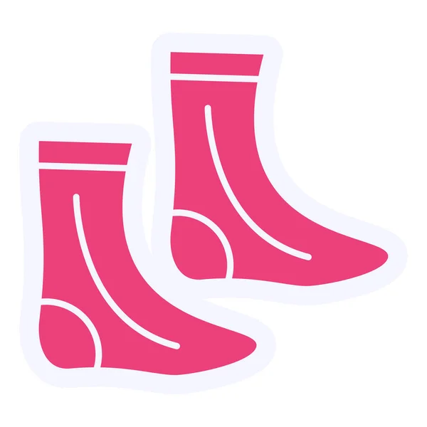 Εικονογράφηση Φορέας Κάλτσες — Διανυσματικό Αρχείο