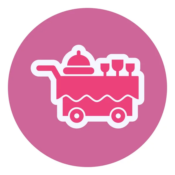 Shopping Cart Icon Simple Illustration — Stockvector