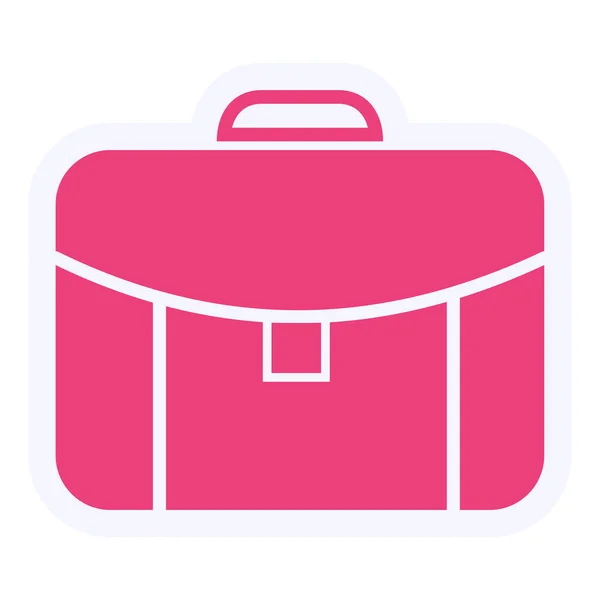 Briefcase Web Icon Simple Illustration — Stockvector