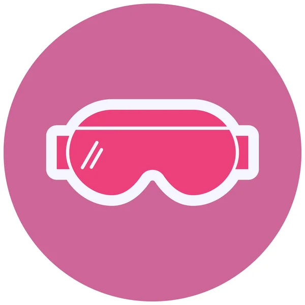 Web Icon Simple Illustration Glasses — Vector de stock