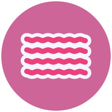 Deniz. Web simgesi basit illüstrasyon