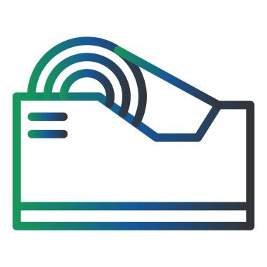 Havlu. Web simgesi basit illüstrasyon