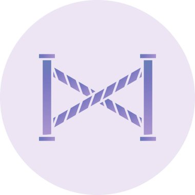 Suç mahalli. Web simgesi basit illüstrasyon