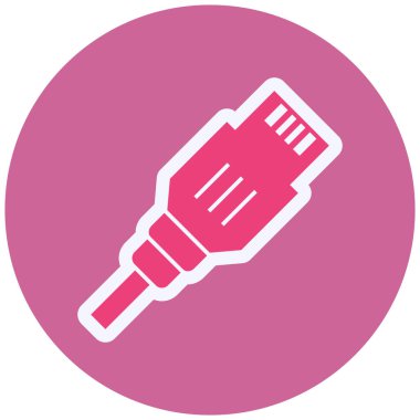 vector illustration of Ethernet