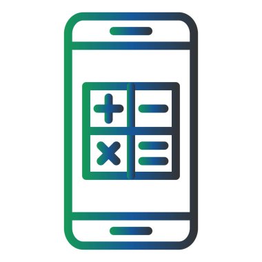 Uygulama hesaplanıyor. Web simgesi basit tasarım